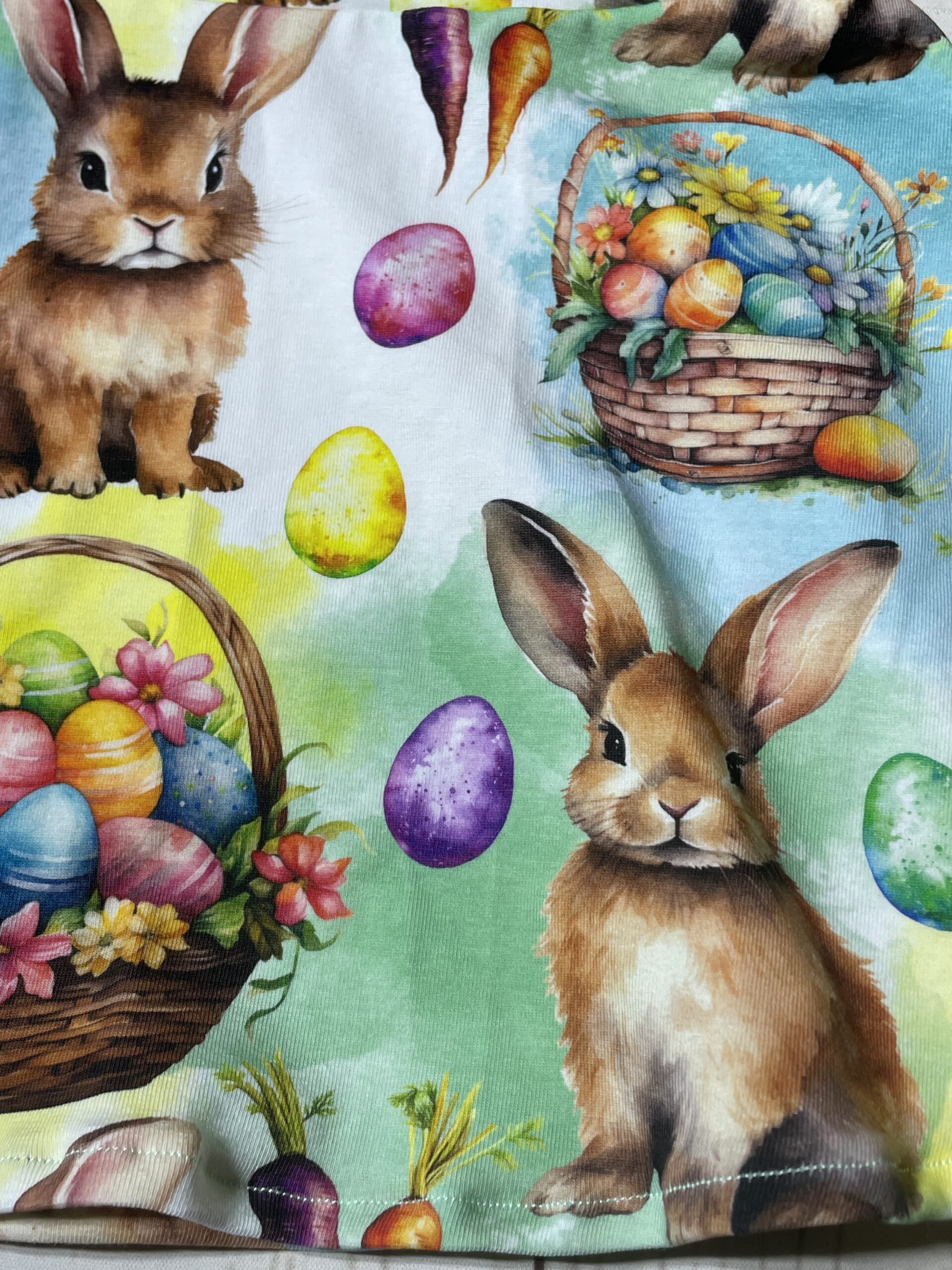 Easter bunny rabbit romper, pastel bunny romper - Image 6