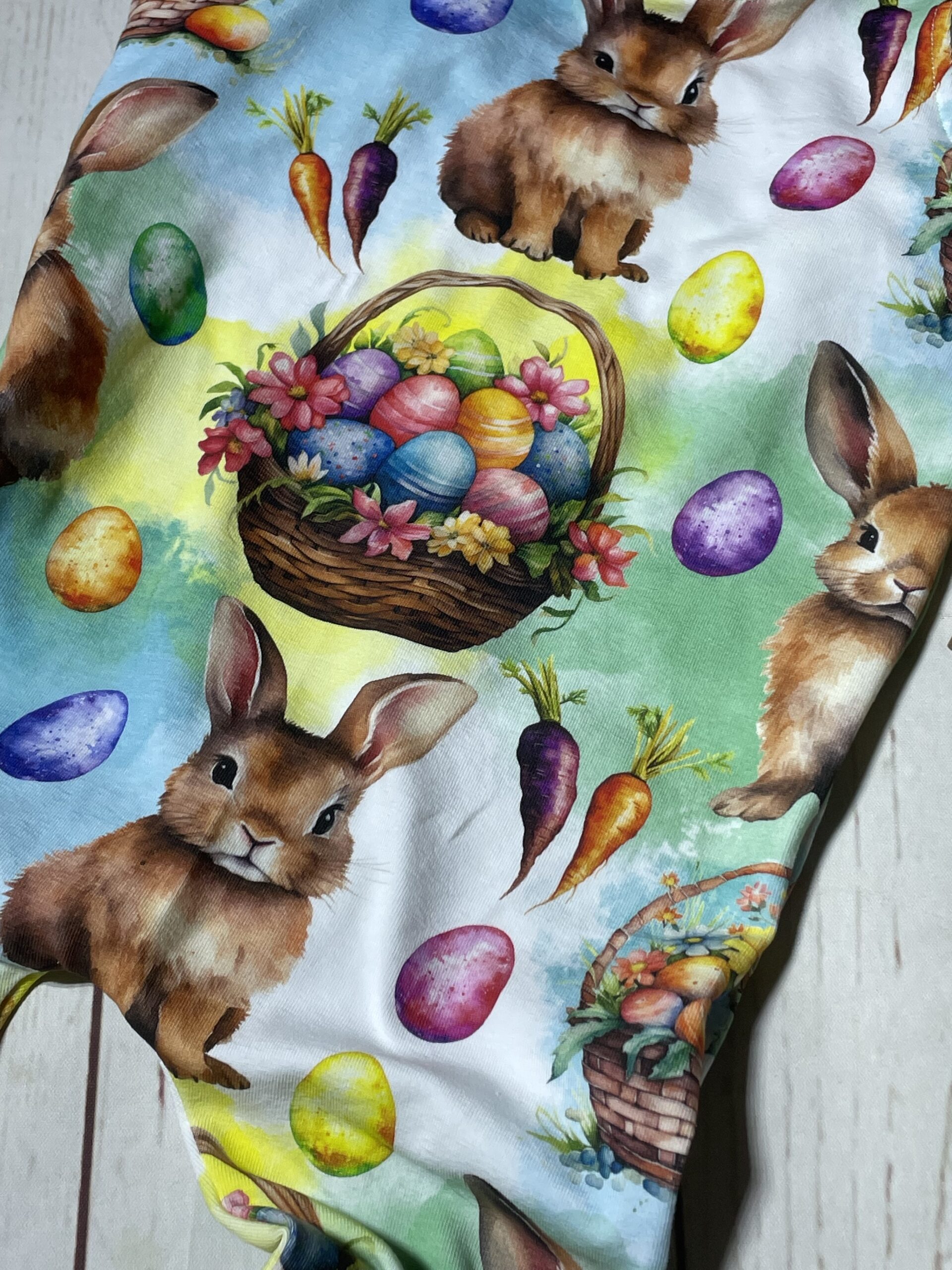 Easter bunny rabbit romper, pastel bunny romper - Image 5