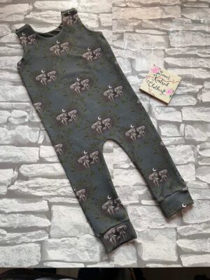 Elephant romper, Elephant kids romper, unisex baby clothing