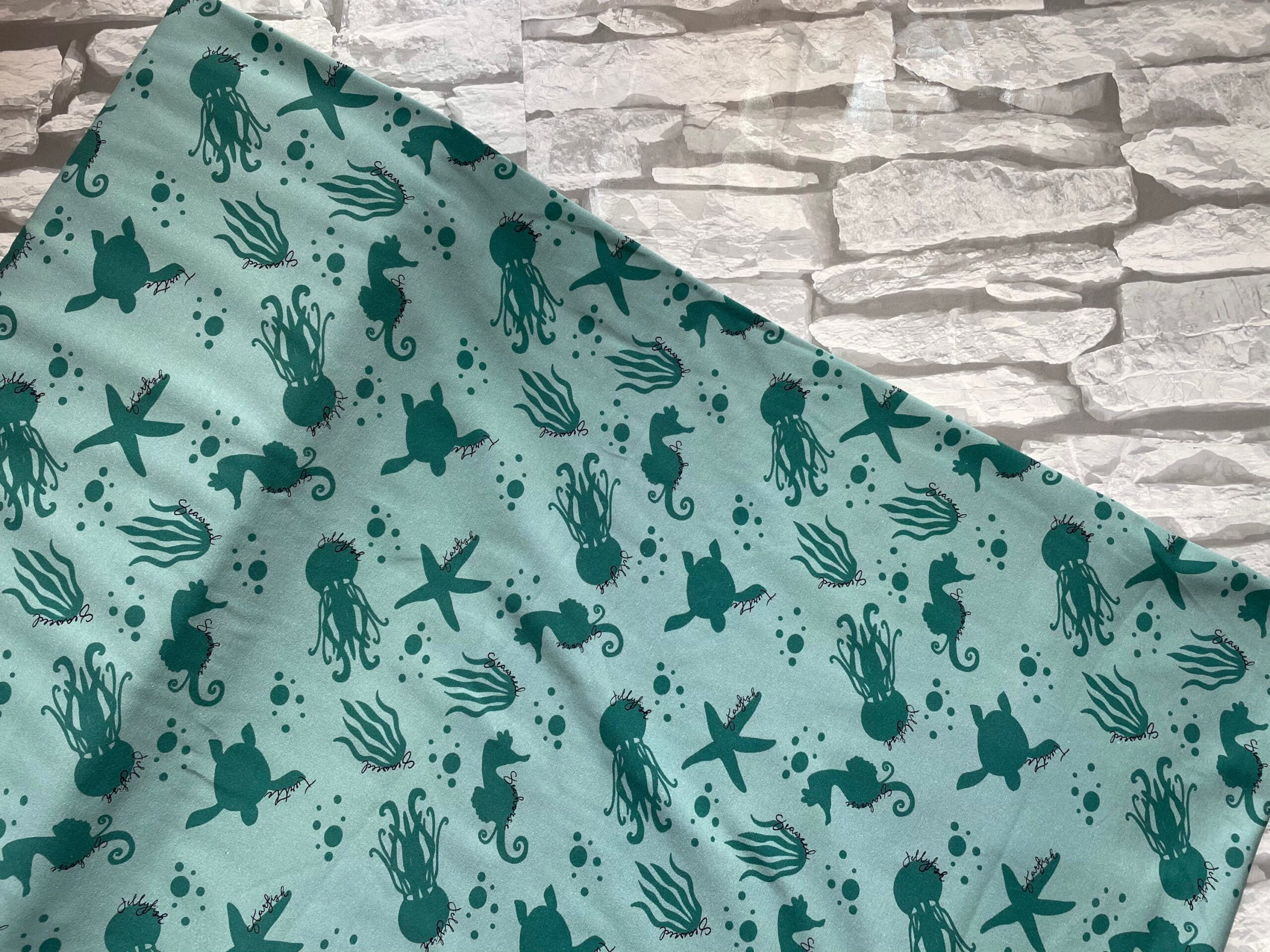 Sea life Romper, short summer romper - Image 4