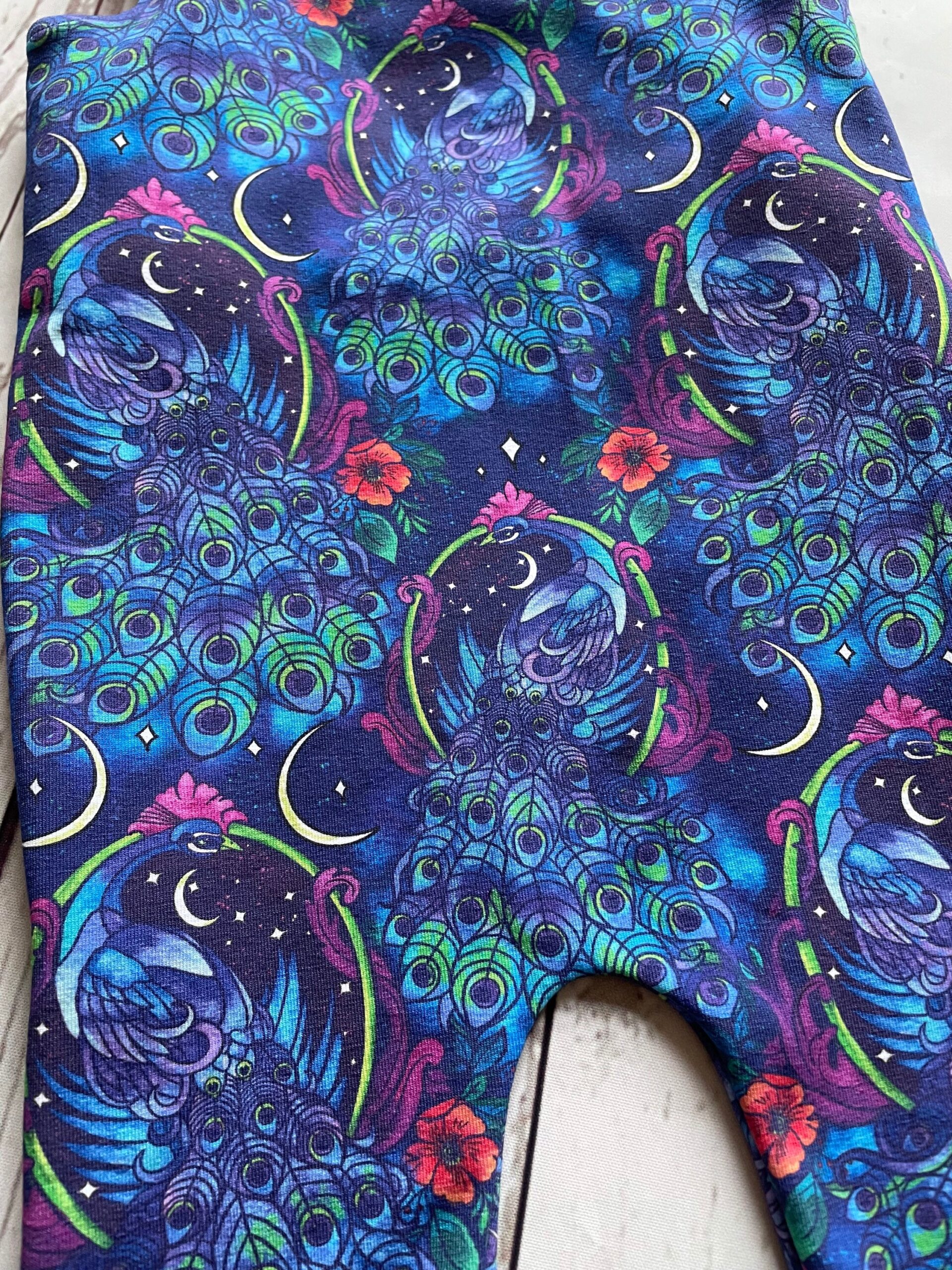 Blue Peacock romper - Image 4