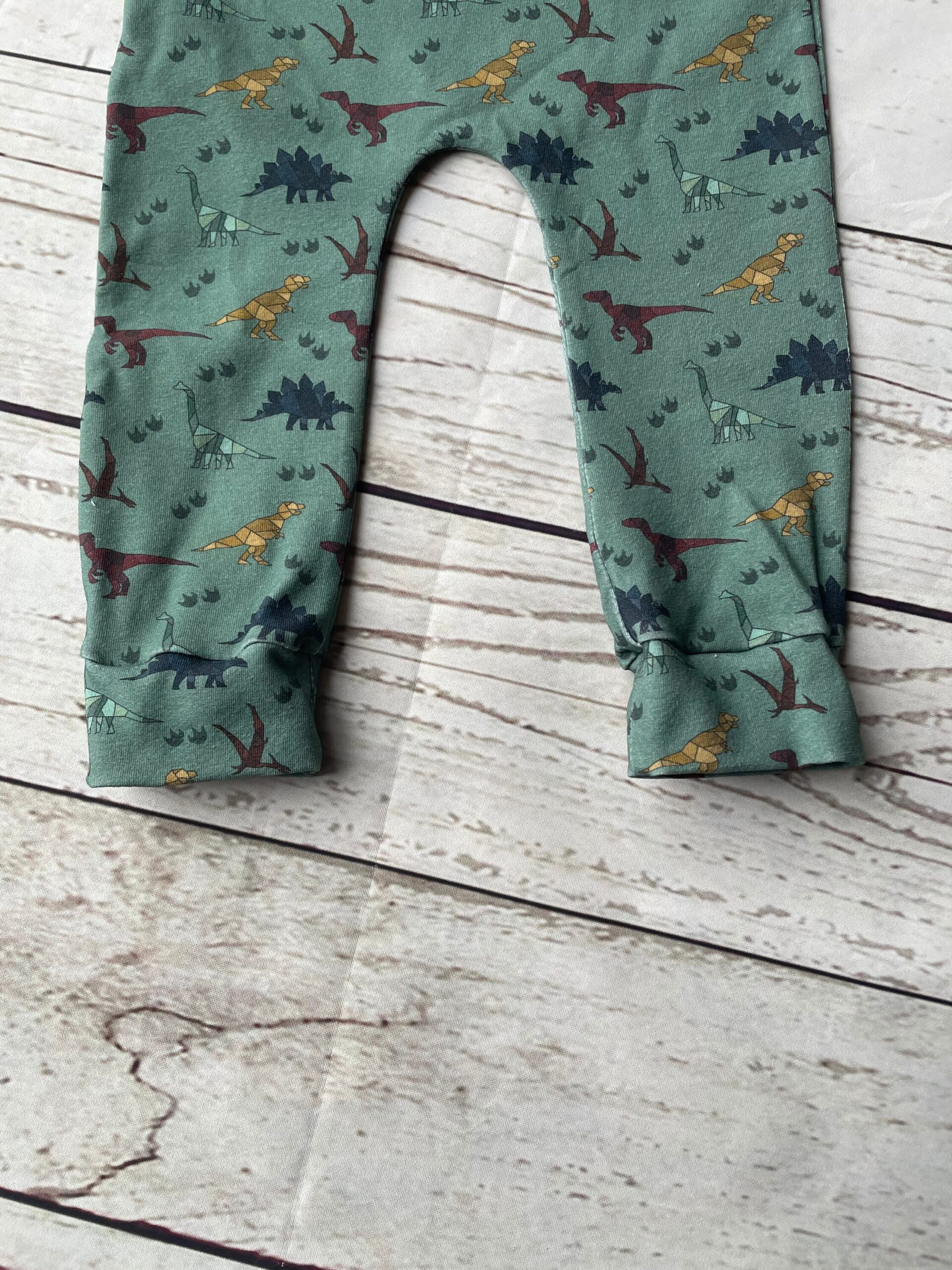 Dinosaur romper, baby toddler dinosaur romper, colourful dinosaur clothing - Image 3