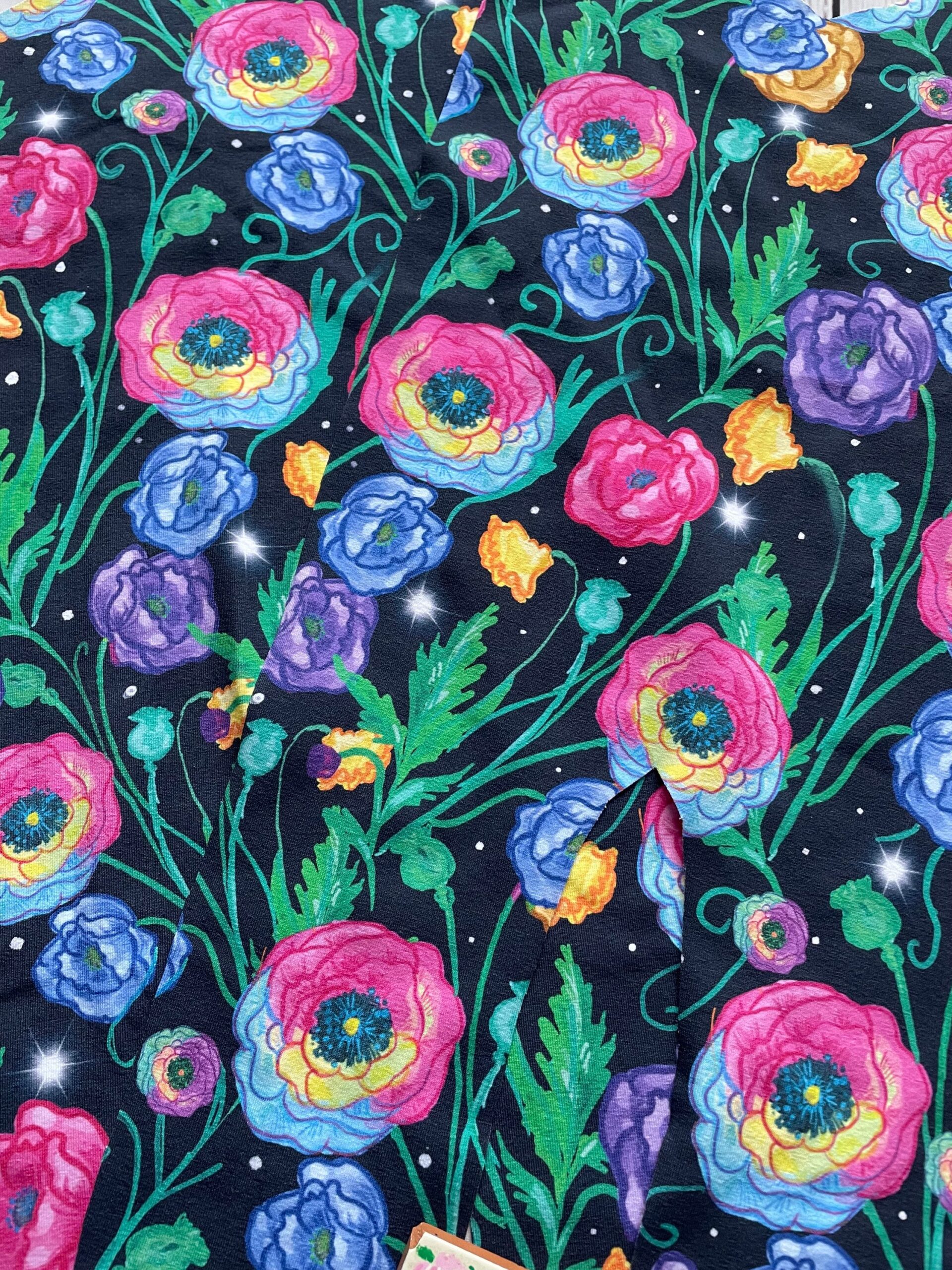 Poppy romper, colourful poppy romper, Girls colourful outfit - Image 6