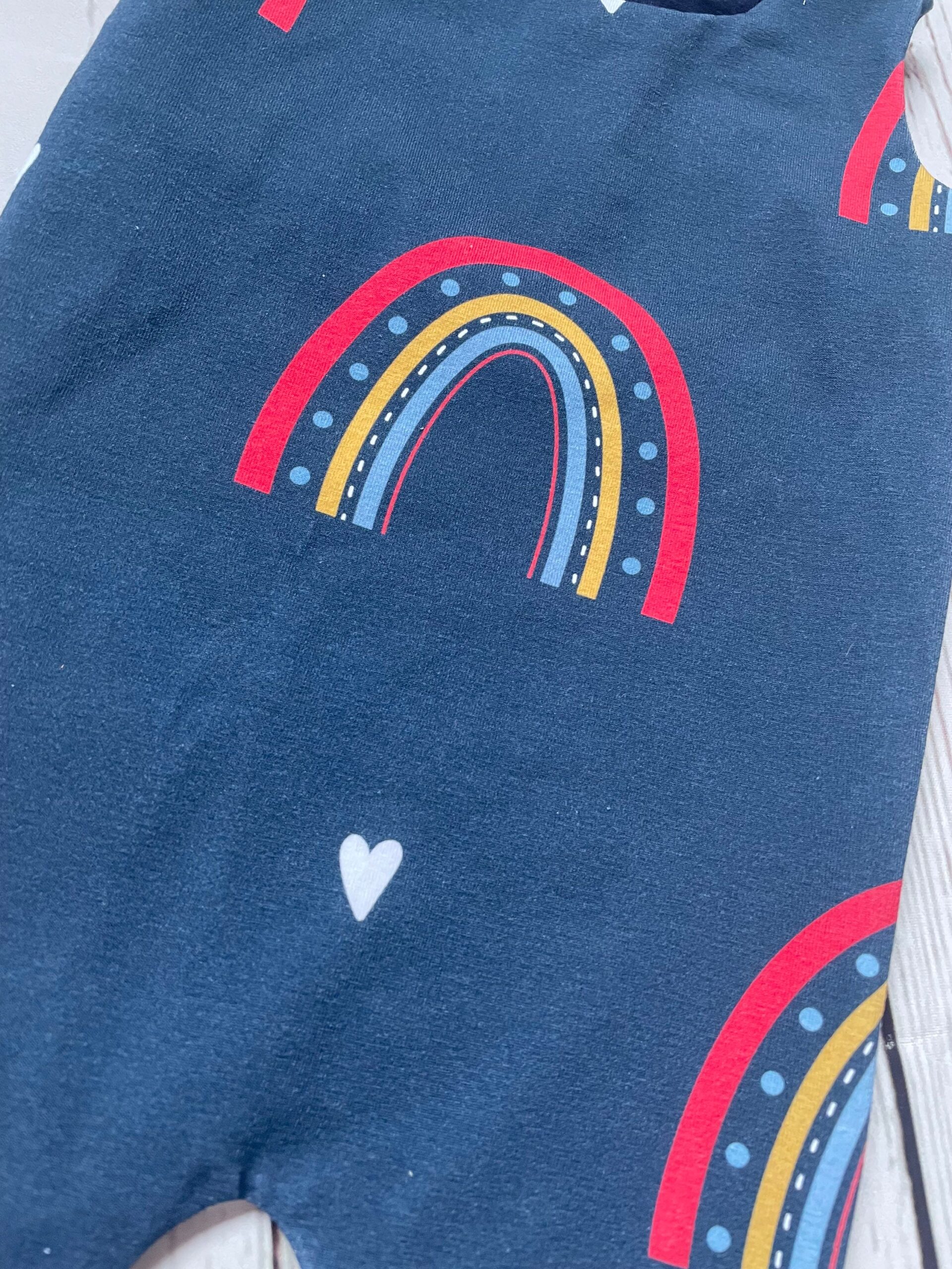 Rainbow romper, rainbow baby romper, unisex kids clothing - Image 6