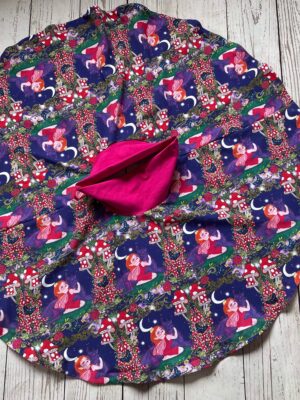 Fairy, toadstool and dragon twirly skirt