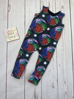 Pumpkin romper, Halloween autumn romper