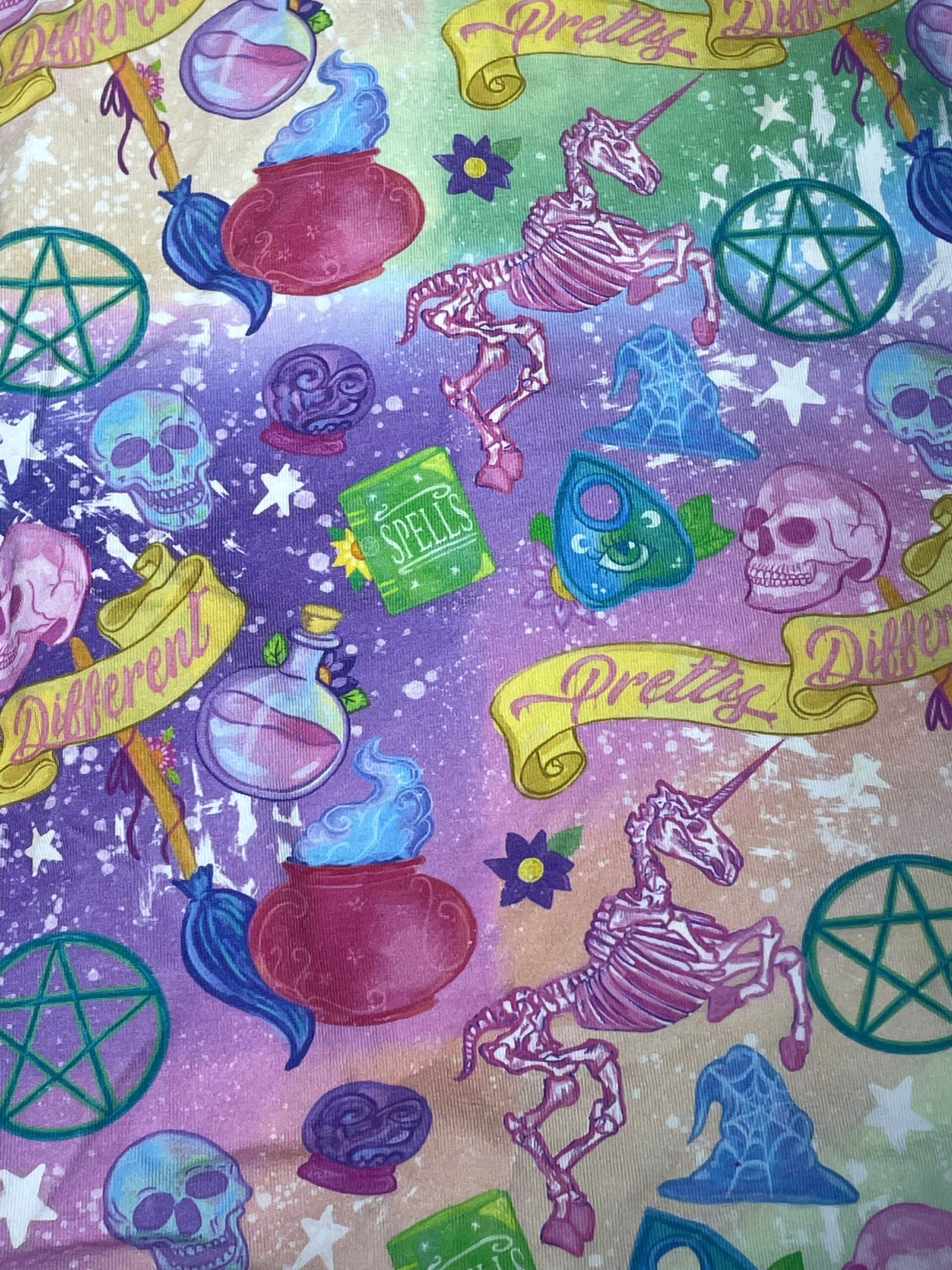 Witch leggings, alternative print leggings - Image 7
