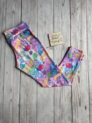 Colourful alternative adult leggings,