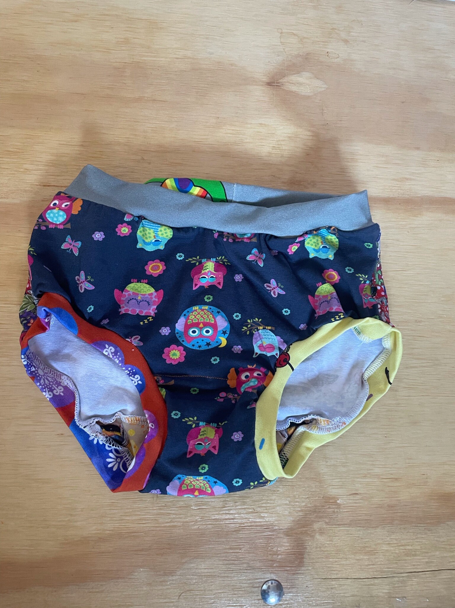 Girls pants, Children’s scrap pants set of 3, children’s handmade underwear, surprise pants - Image 10