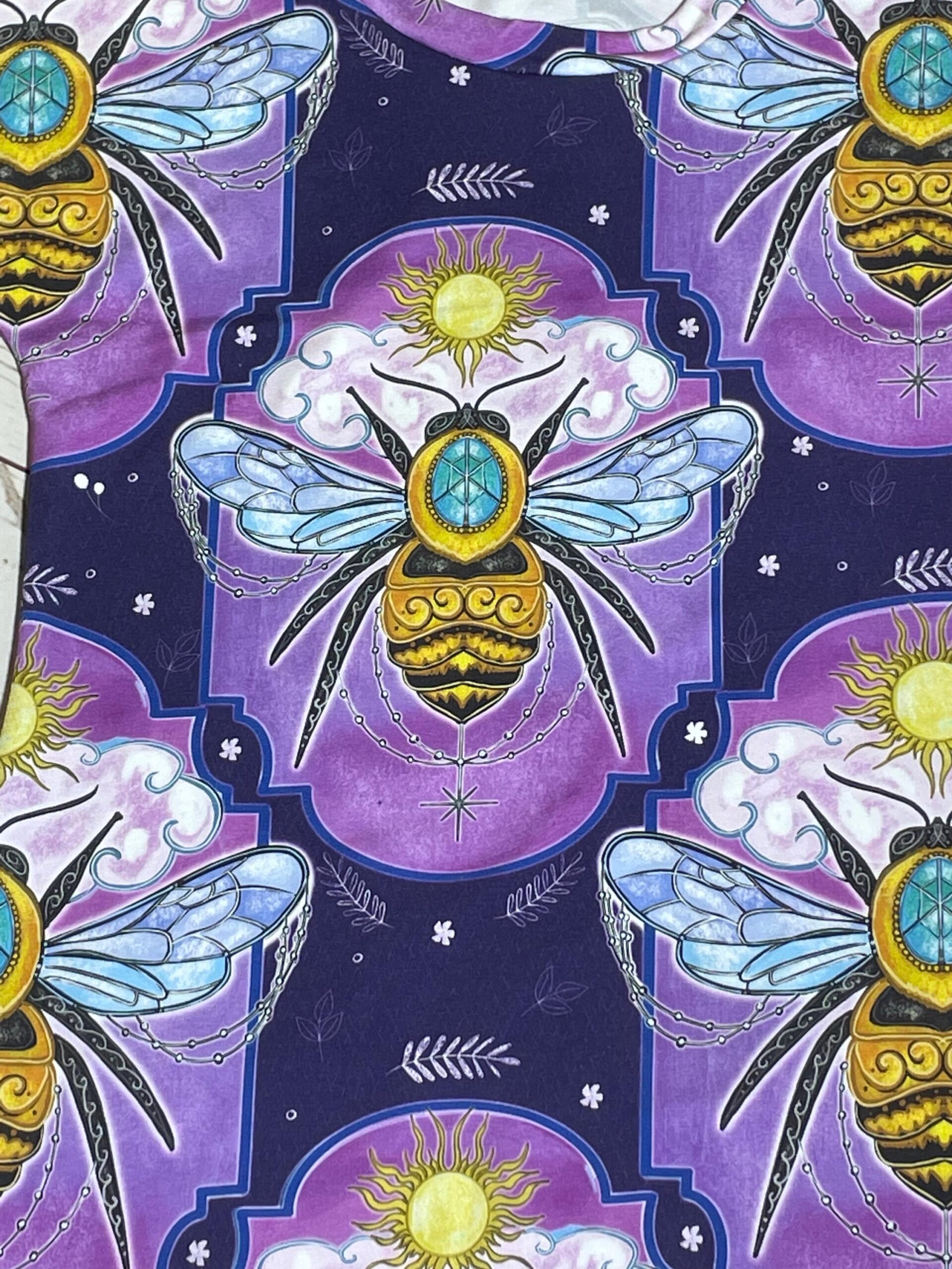 Bee ladies T-shirt, bees ladies tee, woman’s alternative bees T-shirt, adult bee T-shirt - Image 4