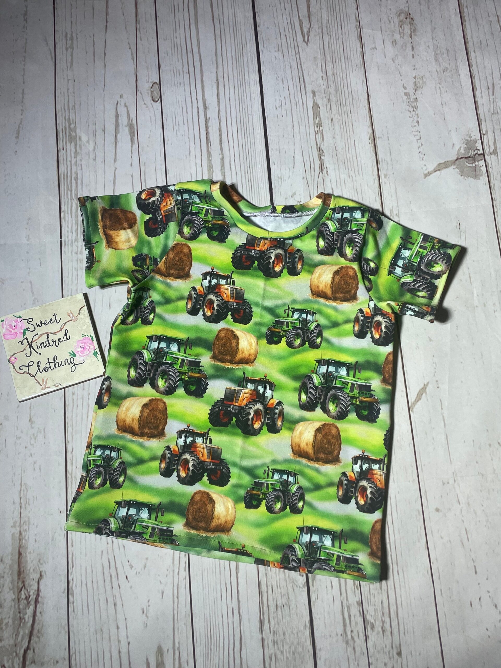 Tractor T-shirt, farm T-shirt, children’s T-shirt