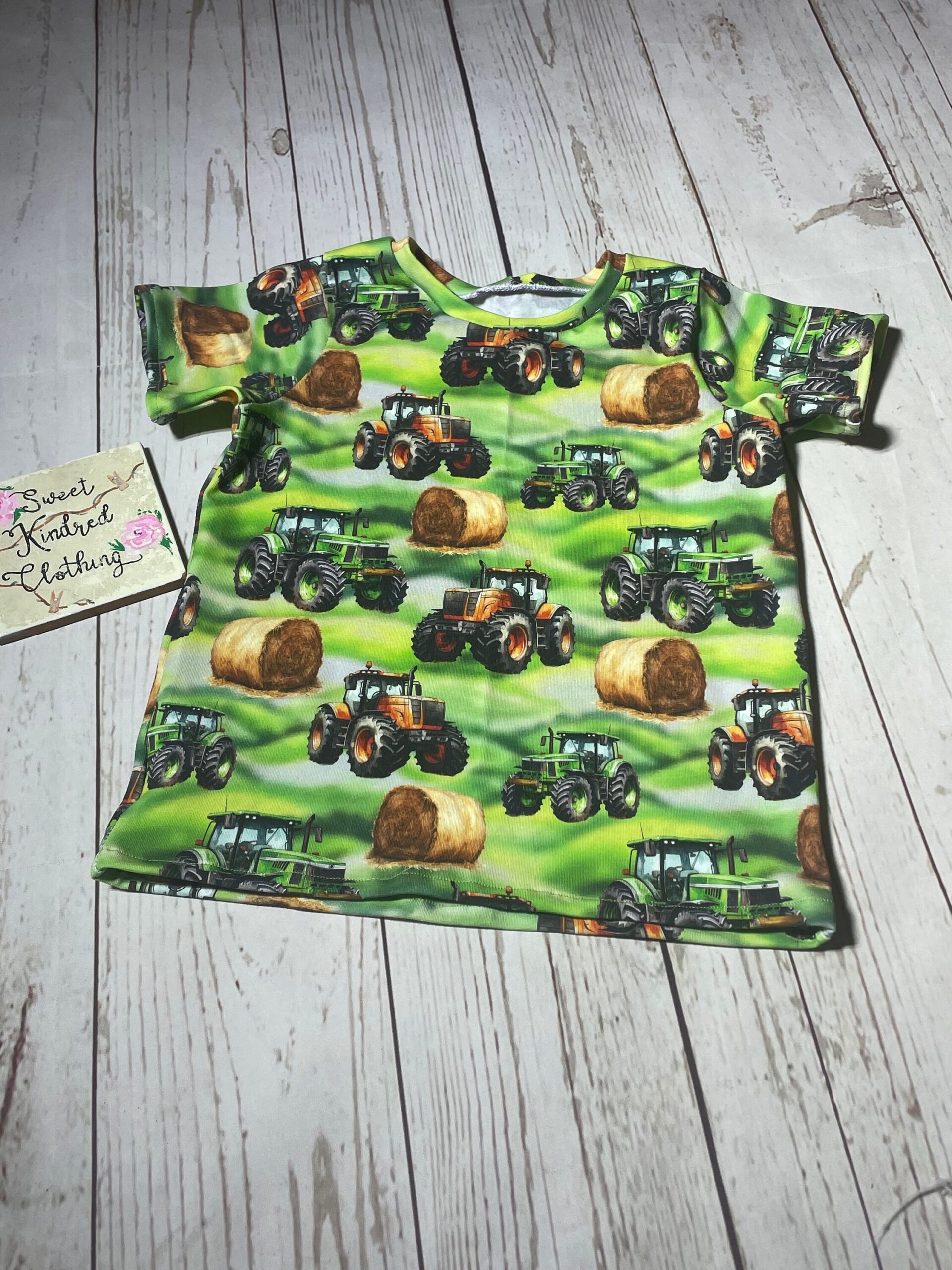 Tractor T-shirt, farm T-shirt, children’s T-shirt - Image 7