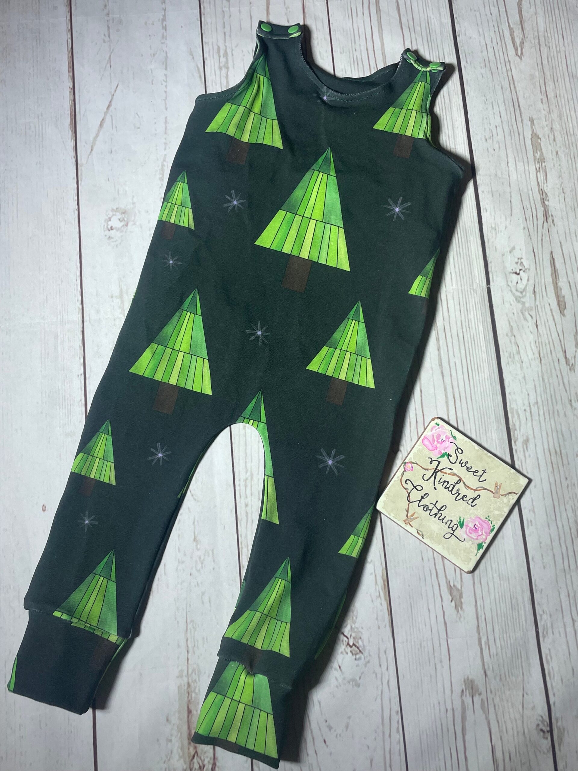 Christmas tree romper - Image 2