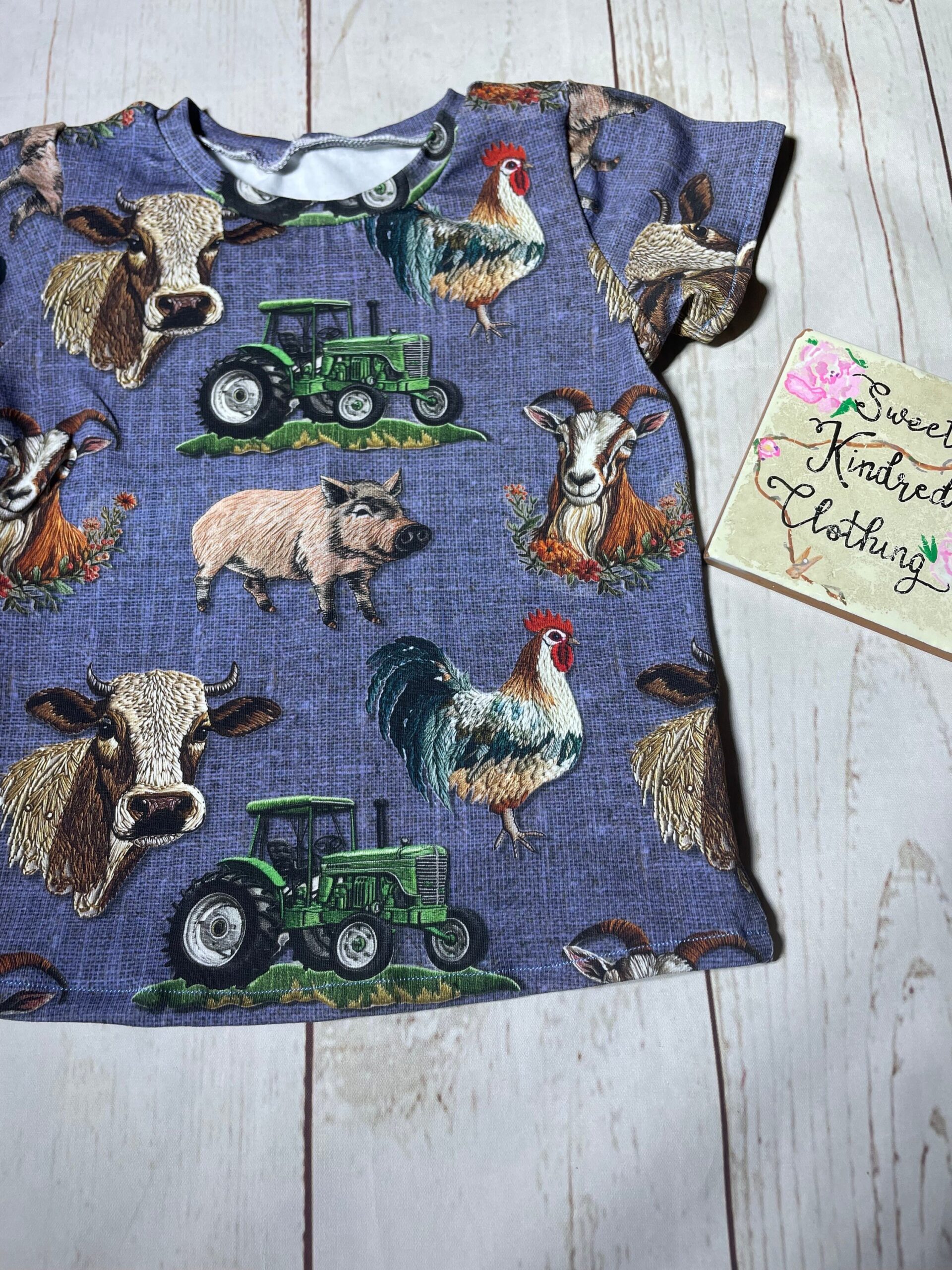 Farm T-shirt, children’s T-shirt - Image 2