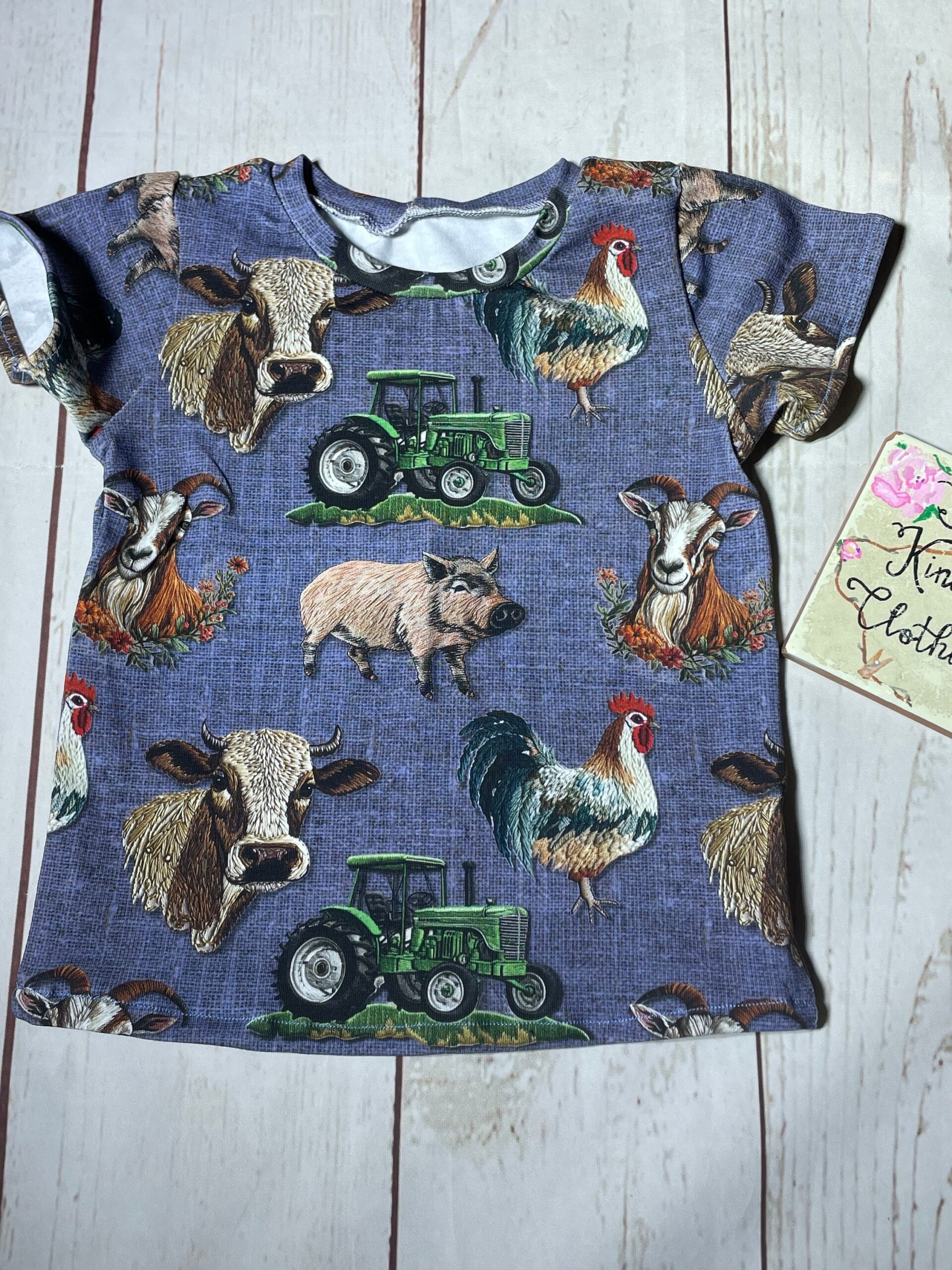 Farm T-shirt, children’s T-shirt - Image 5