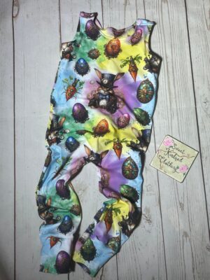 Steampunk bunny rabbit romper, pastel bunny romper