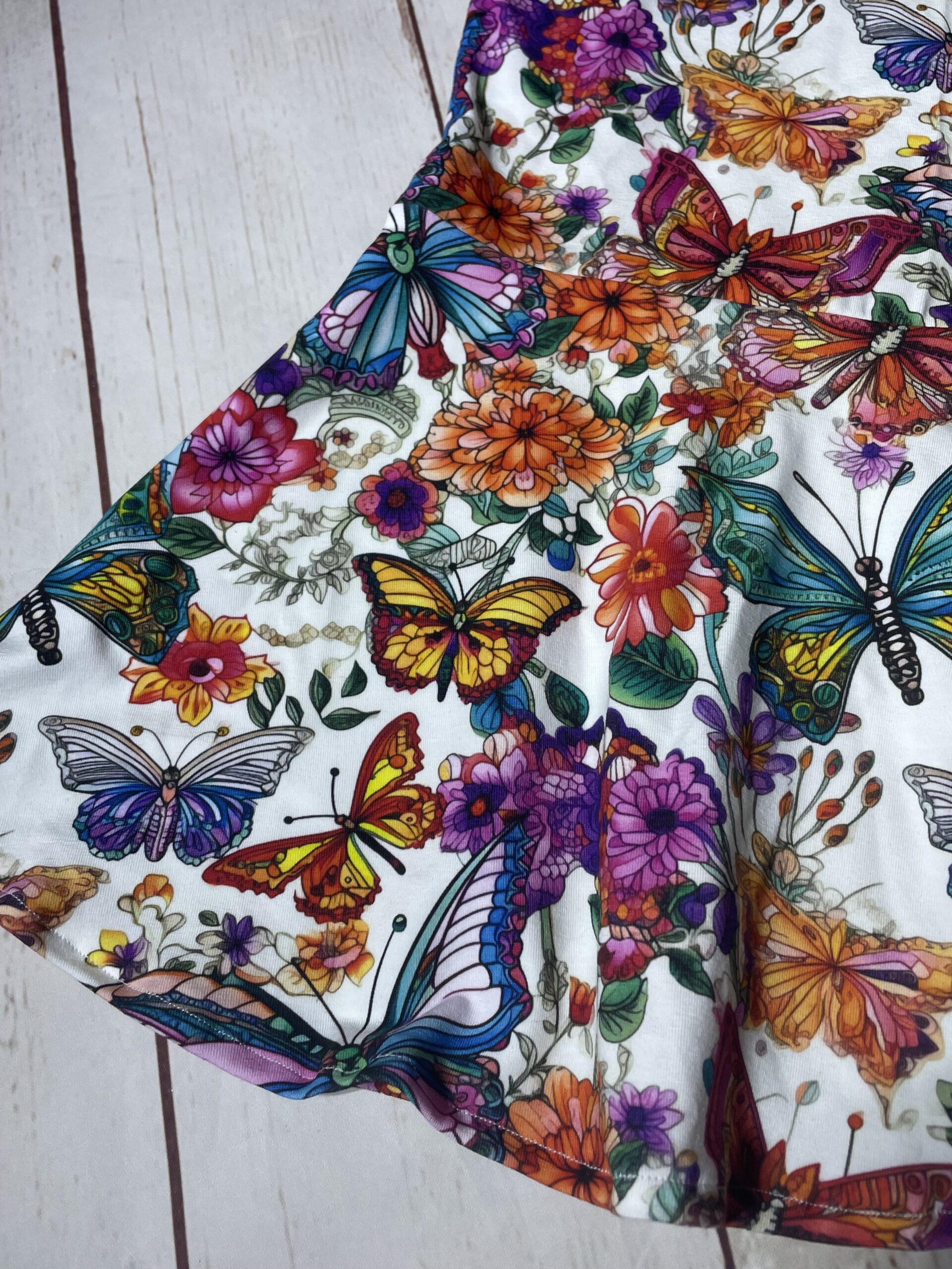 Flower dress, butterfly flower dress - Image 3