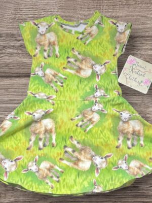 Lamb dress, farm dress