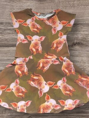 Piglet dress, farm dress