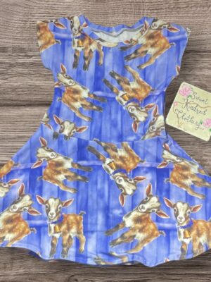 Goat dress, farm dress