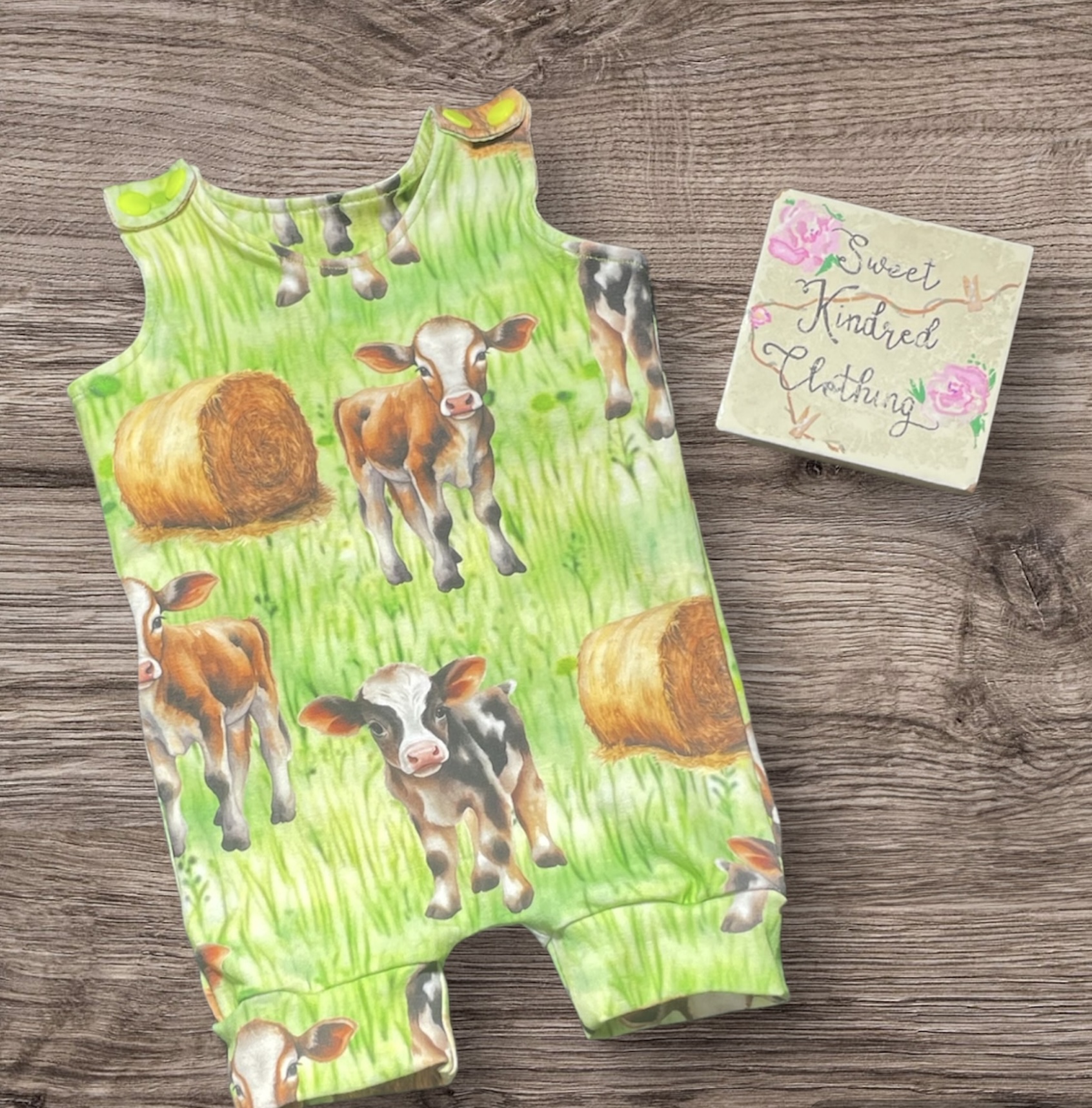 Cow romper