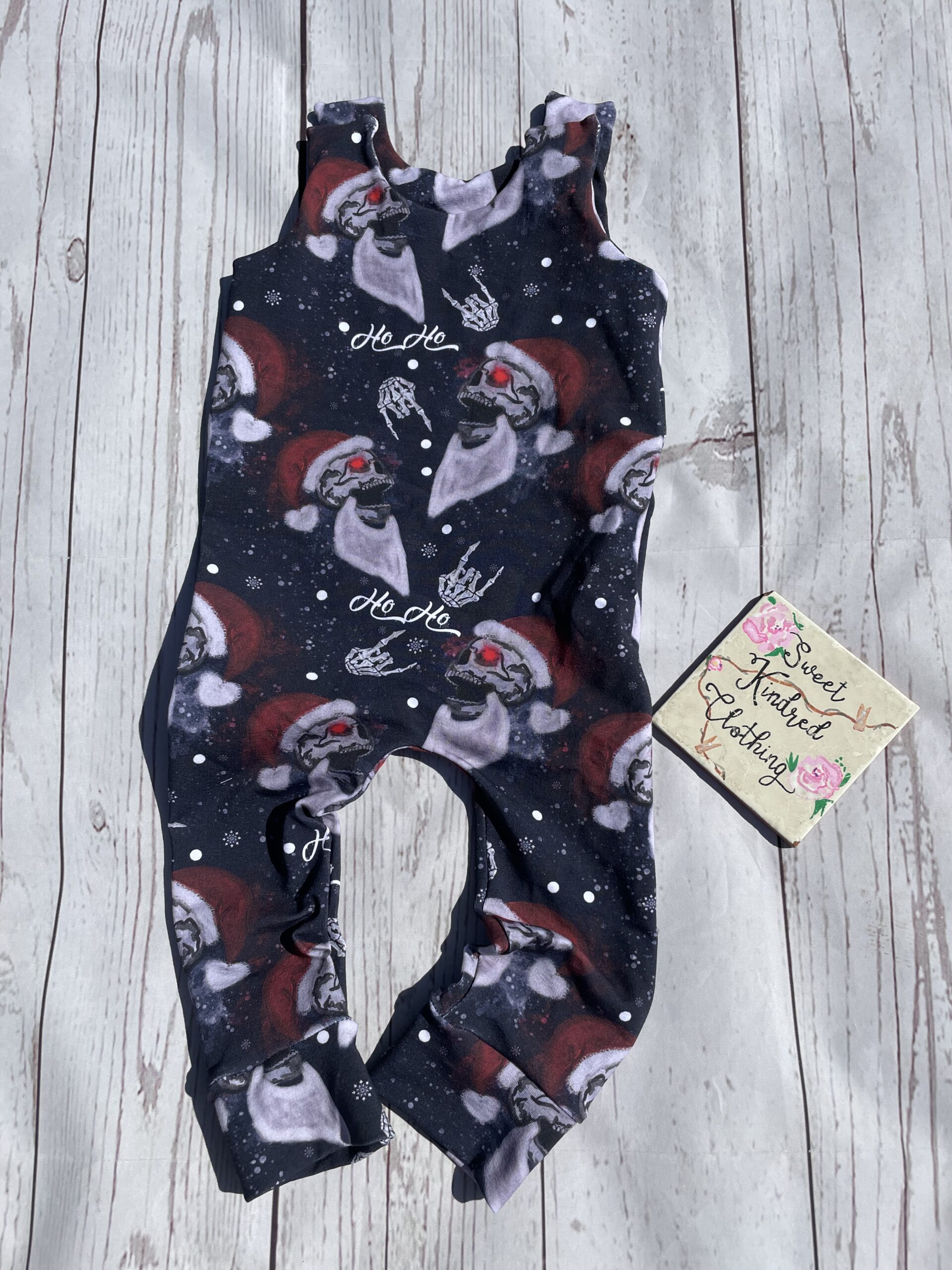 Christmas gnome romper, - Image 2